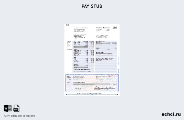 цифровая загрузка шаблона отчета о доходах ADP () 1